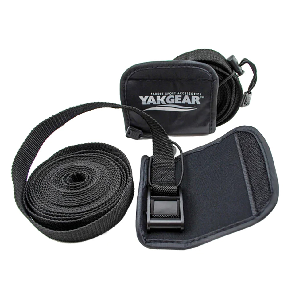 YAKGEAR 15' TIE DOWN STRAPS W/ COVER