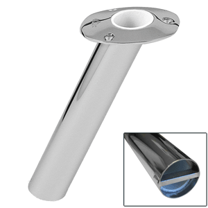 LEE'S 30 DEGREE SS FLUSH MOUNT BAR PIN ROD HOLDER MEDIUM - Image 2