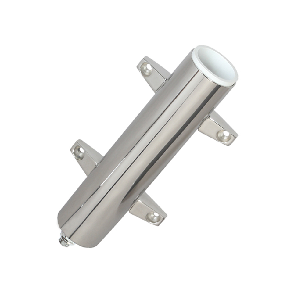 LEE'S BULKHEAD MOUNT SS SWIVEL BASE ROD HOLDER HEAVY
