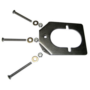 LEE'S SS BACKING PLATE FOR 30 DEGREE MEDIUM ROD HOLDERS