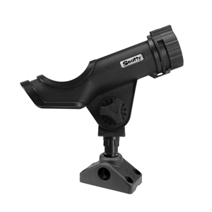 SCOTTY POWERLOCK ROD HOLDER BLACK W/ 241 SIDE/DECK MOUNT - Image 2