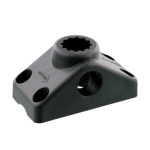 SCOTTY SIDE/DECK MOUNTING BRACKET BLACK