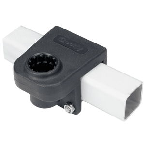 SCOTTY RAIL MOUNTING ADAPTER BLACK 1-1/4 SQUARE RAIL - Image 2