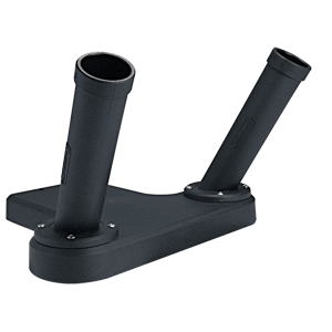 SCOTTY DUAL ROD HOLDER BLACK ORIGINAL TUBE STYLE - Image 2