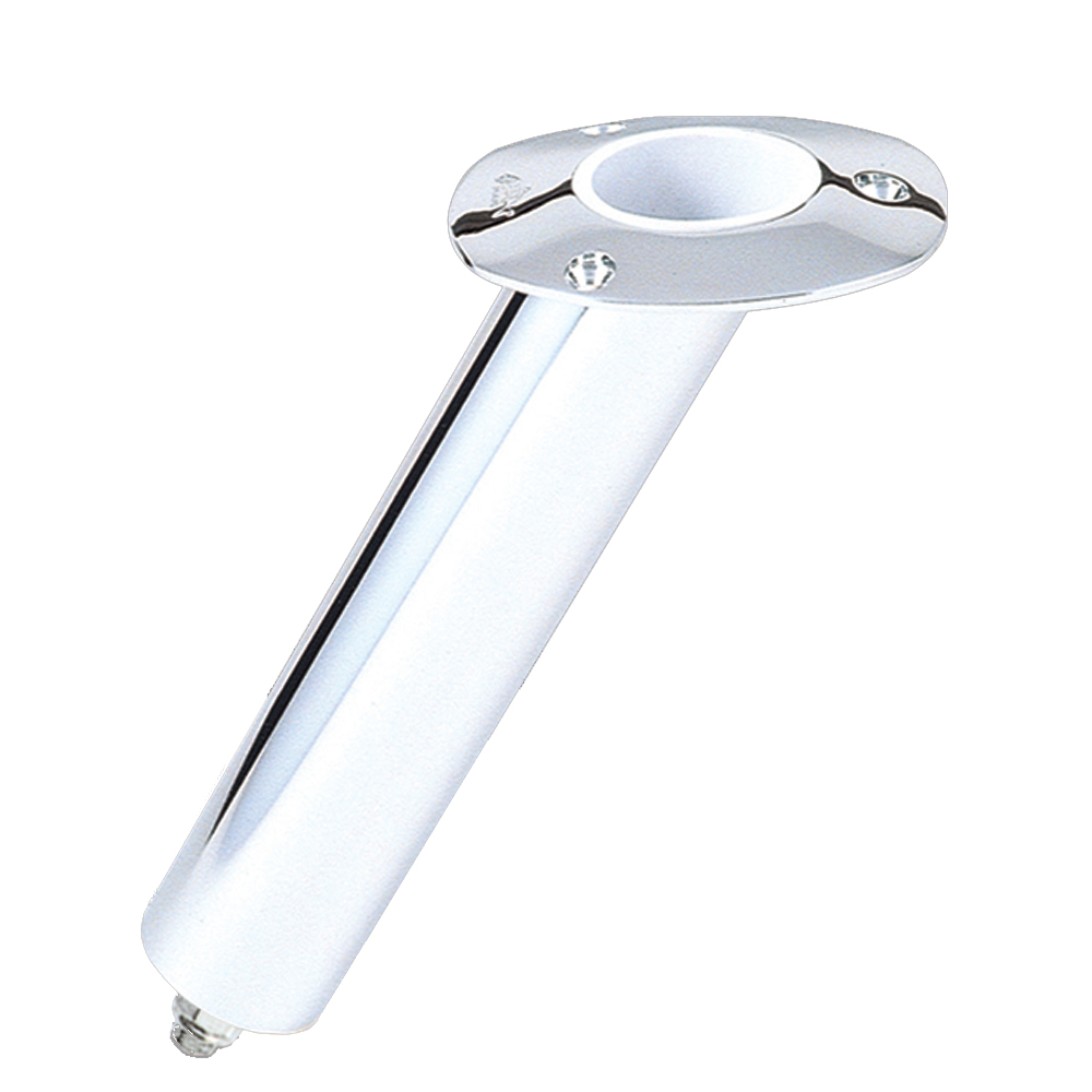 LEE'S 30 DEGREE SS FLUSH MOUNT SWIVEL BASE ROD HOLDER 2"X9"