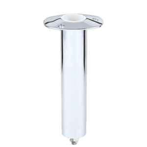 LEE'S 0 DEGREE SS FLUSH MOUNT SWIVEL BASE ROD HOLDER 2"X9"