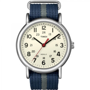 TIMEX WEEKENDER SLIP THRU NAVY/GRAY WATCH