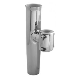 TACO STAINLESS STEEL CLAMP-ON ADJUSTABLE ROD HOLDER