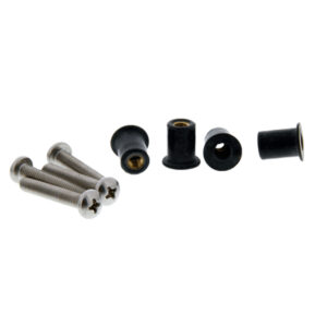 SCOTTY 133-16 WELL NUT MOUNTING KIT 16 PACK