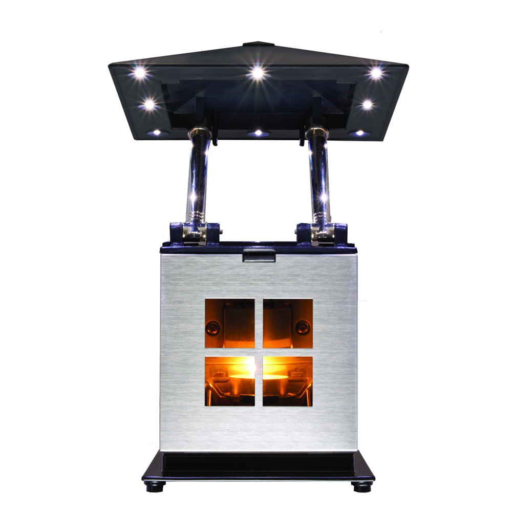 CAFRAMO JOI LAMP HEAT POWERED RUNS 4 HOURS TEA LIGHT CANDLE