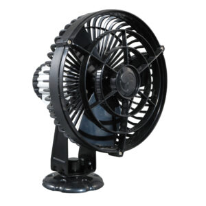 CAFRAMO KONA 12V 3-SPEED 7" WATERPROOF FAN BLACK