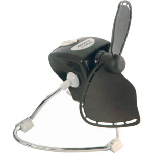 CAFRAMO CHINOOK 120VAC 2-SPEED 7" DESK FAN BLACK  6' CORD