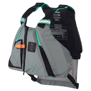 ONYX MOVEMENT DYNAMIC PADDLE SPORTS LIFE VEST XL/2X AQUA - Image 2