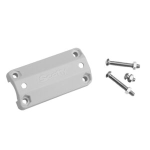 SCOTTY 242 RAIL MOUNTING ADAPTER 7/8-1" WHITE