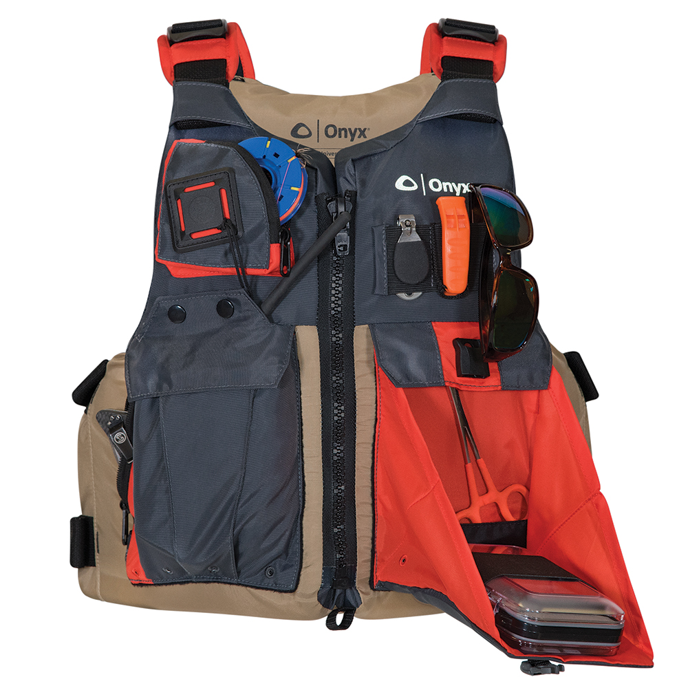 ONYX KAYAK FISHING PFD ADULT OVERSIZE