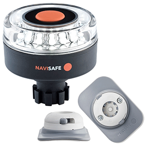 NAVISAFE WHITE NAVILIGHT WITH WHITE RIB MOUNT - Image 2