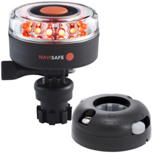 NAVISAFE RED 2NM 360 DEGREE NAVILIGHT WITH BLACK