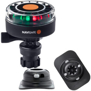 NAVISAFE TRICOLOR 2NM 360  DEGREE NAVILIGHT WITH BLACK