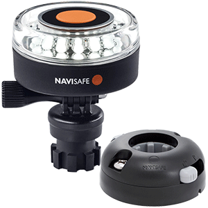 NAVISAFE WHITE 2NM 360 DEGREE NAVILIGHT WITH BLACK - Image 2