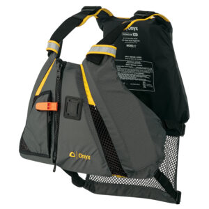 ONYX MOVEMENT DYNAMIC PADDLE SPORTS LIFE VEST M/L YELLOW