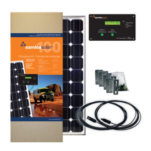 SAMLEX SRV-100-30A 100W SOLAR CHARGING KIT