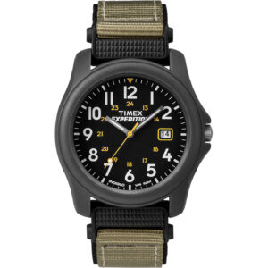TIMEX EXPEDITION CAMPER WATCH BLACK - NYLON BAND