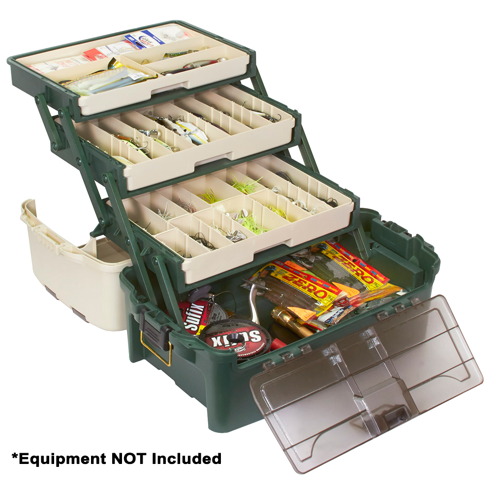 PLANO HYBRID HIP THREE TRAY TACKLE BOX