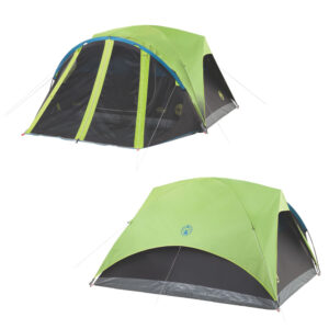 COLEMAN 4 PERSON TENT SCREEN DOME W/DARKROOM