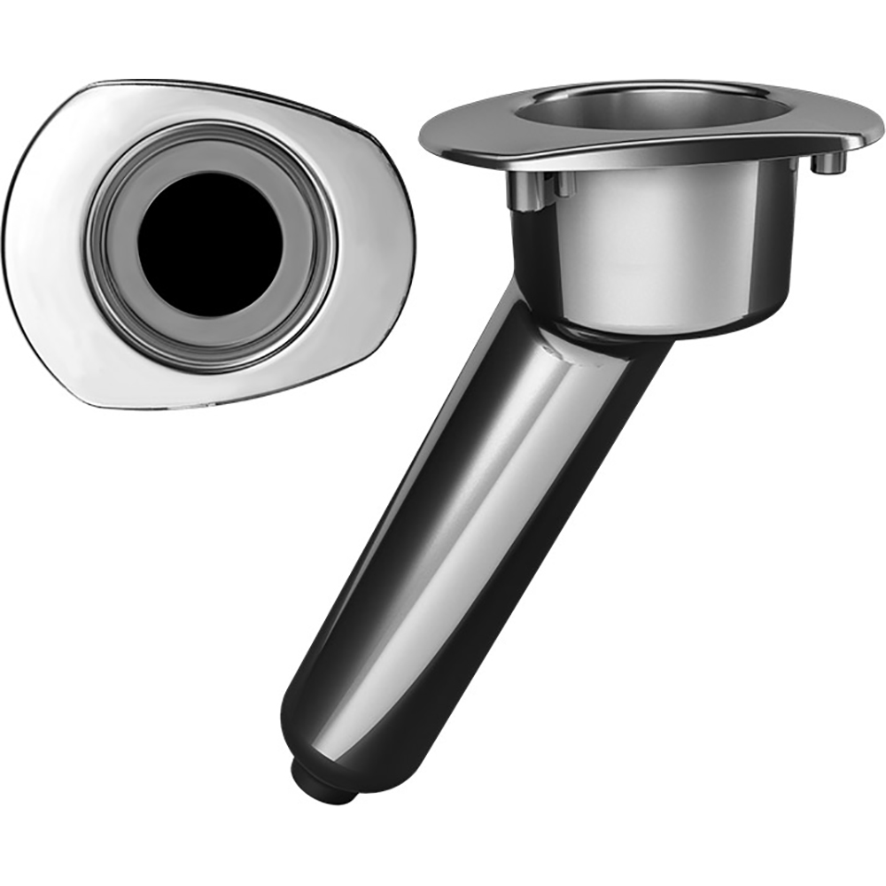 MATE SERIES SS ELITE ROD & CUP HOLDER SCREWLESS 30 DEGREE