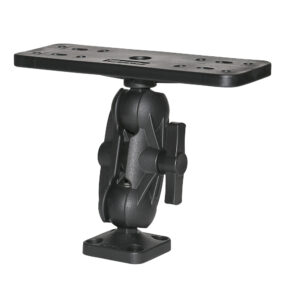 SCOTTY 163 1-1/2" BALL MOUNT W/ LARGE FISH FINDER MNT