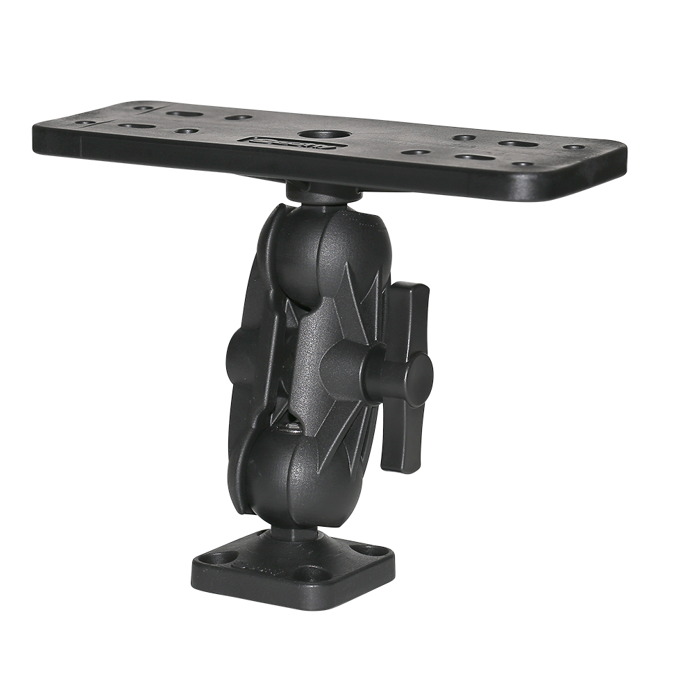 SCOTTY 163 1-1/2" BALL MOUNT W/ LARGE FISH FINDER MNT