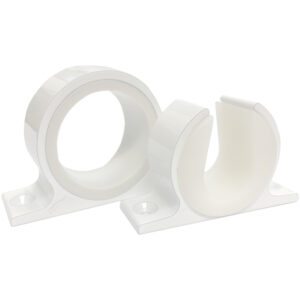 LEE'S SINGLE ROD RACK SET WHITE POWDER COAT FINISH