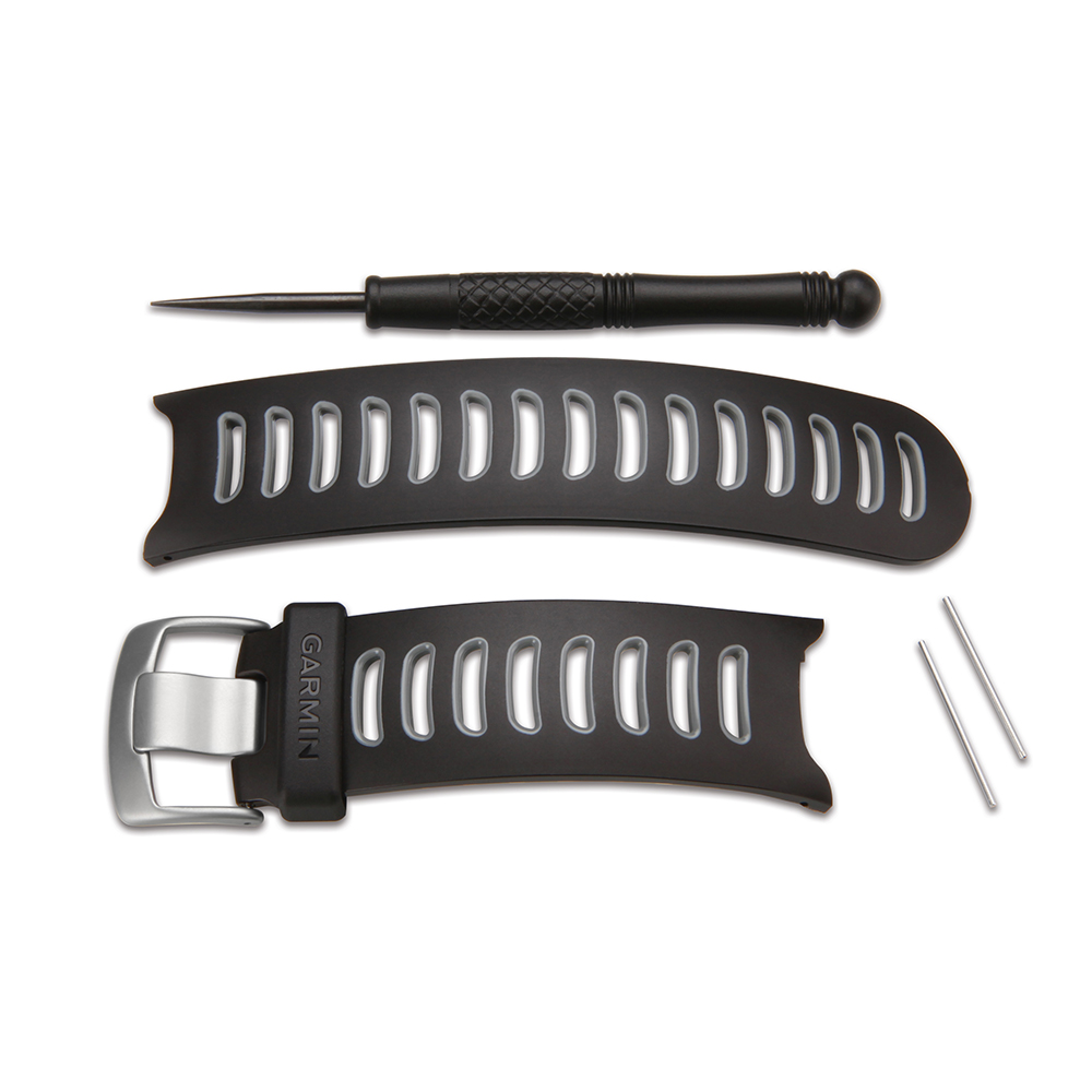 GARMIN GRAY/BLACK WATCH BAND