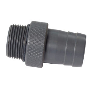 FATSAC 1" BARBED END - SAC VALVE THREADS WITH O-RINGS