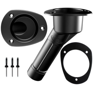 MATE SERIES PLASTIC ROD & CUP HOLDER 30 DEGREE CLOSED W/