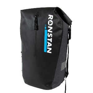 RONSTAN DRY ROLL TOP 30L  BACKPACK BLACK & GREY - Image 2