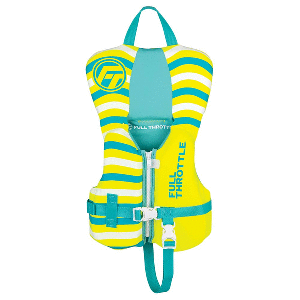 FULL THROTTLE INFANT RAPID DRY LIFE JACKET - YELLOW - Image 2