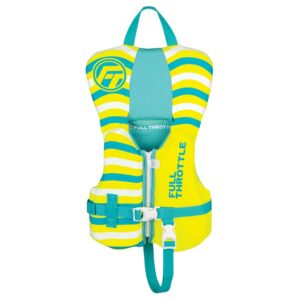 FULL THROTTLE INFANT RAPID DRY LIFE JACKET - YELLOW