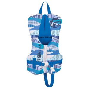 FULL THROTTLE INFANT RAPID DRY FLEX-BACK LIFE JACKET - BLUE