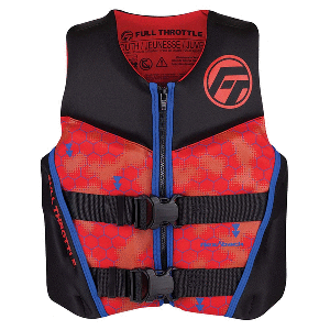 FULL THROTTLE YOUTH RAPID DRY FLEX-BACK LIFE JACKET - Image 2