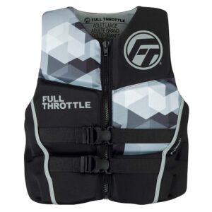 FULL THROTTLE MEN'S RAPID DRY FLEX-BACK LIFE JACKET - MEDIUM