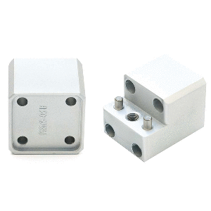 PTM EDGE BOARD RACK MOUNT - 4 BOLT - SILVER - PAIR - Image 2