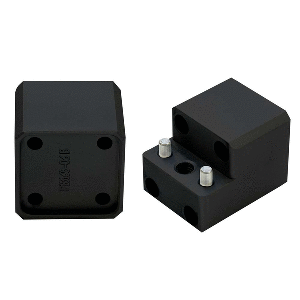 PTM EDGE BOARD RACK MOUNT - 4 BOLT - BLACK - PAIR - Image 2