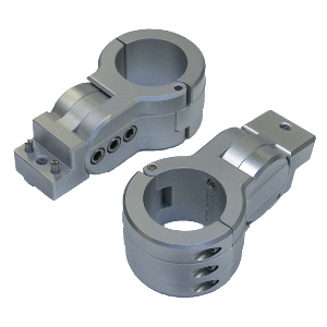 PTM EDGE BOARD RACK MOUNT - 2.38" PIPE CLAMPS - PAIR - - Image 2