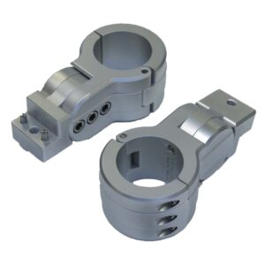 PTM EDGE BOARD RACK MOUNT -  2.5" PIPE CLAMPS - PAIR -