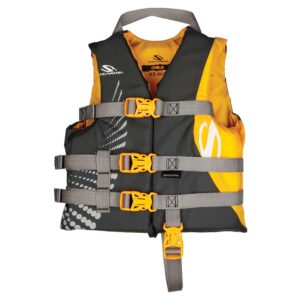 STEARNS ANTIMICROBIAL NYLON VEST LIFE JACKET GOLD