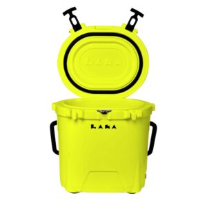 LAKA COOLERS 20 QT COOLER -  YELLOW
