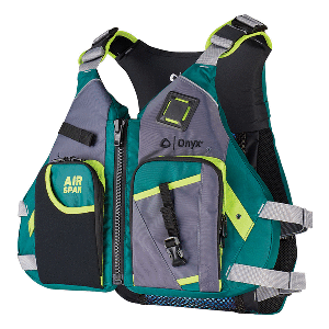 ONYX AIRSPAN ANGLER LIFE JACKET - XS/SM - GREEN - Image 2