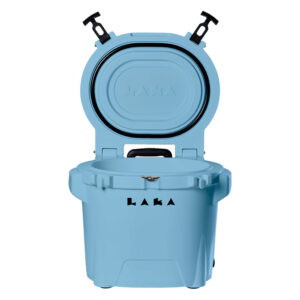 LAKA COOLERS 30 QT COOLER W/ TELESCOPING HANDLE & WHEELS