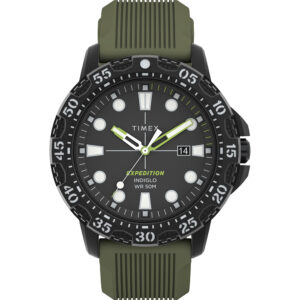 TIMEX EXPEDITION GALLATIN GREEN DIAL AND STRAP
